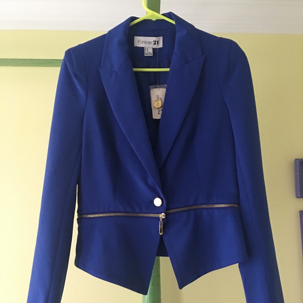 Forever 21 Royal Blue Blazer
